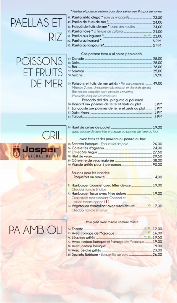 Restaurant de plage Cala Santanyi