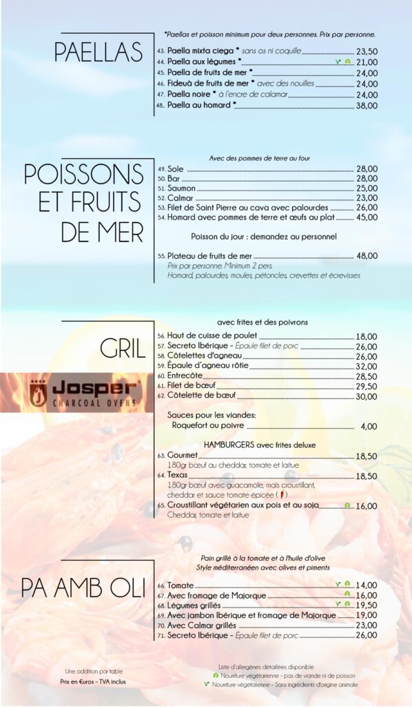 restaurant de plage santanyi