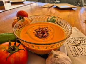 salmorejo tomate ecologico mallorca