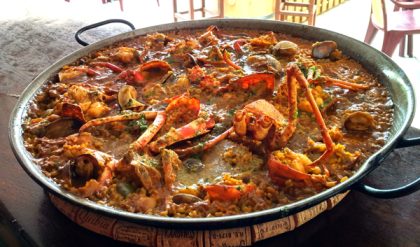 Paella de langosta Santanyi